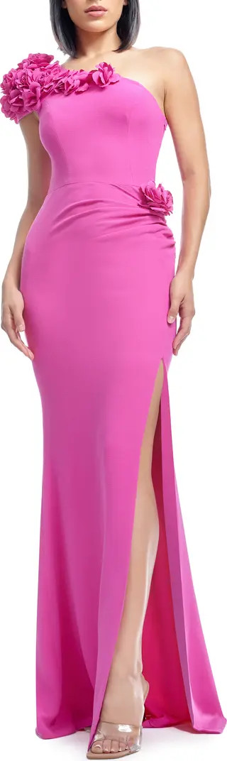 Aubrielle Asymmetric Gown | Nordstrom