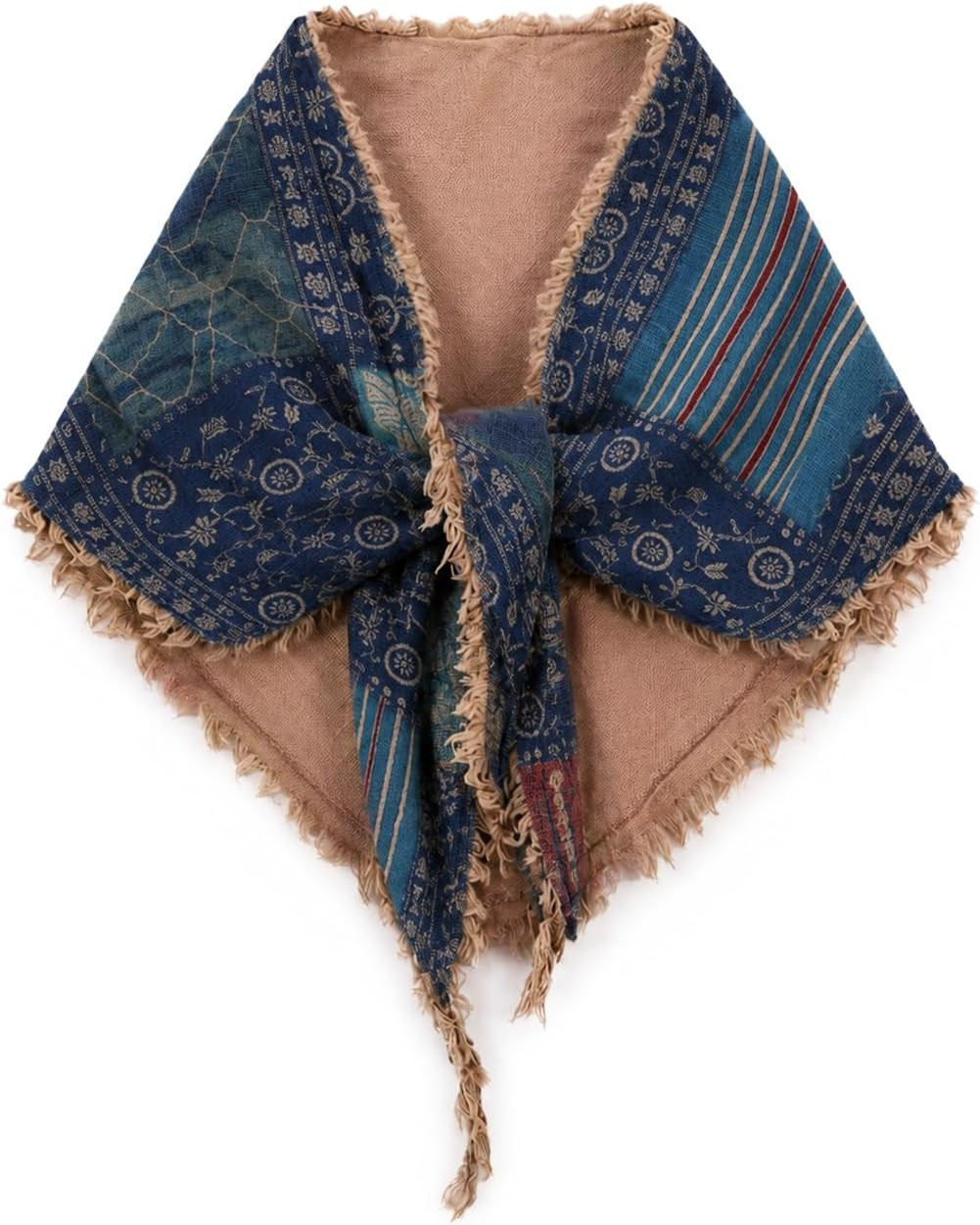 Women's Vintage Triangle Scarf, Boho Cottagecore Head Scarf | Amazon (US)