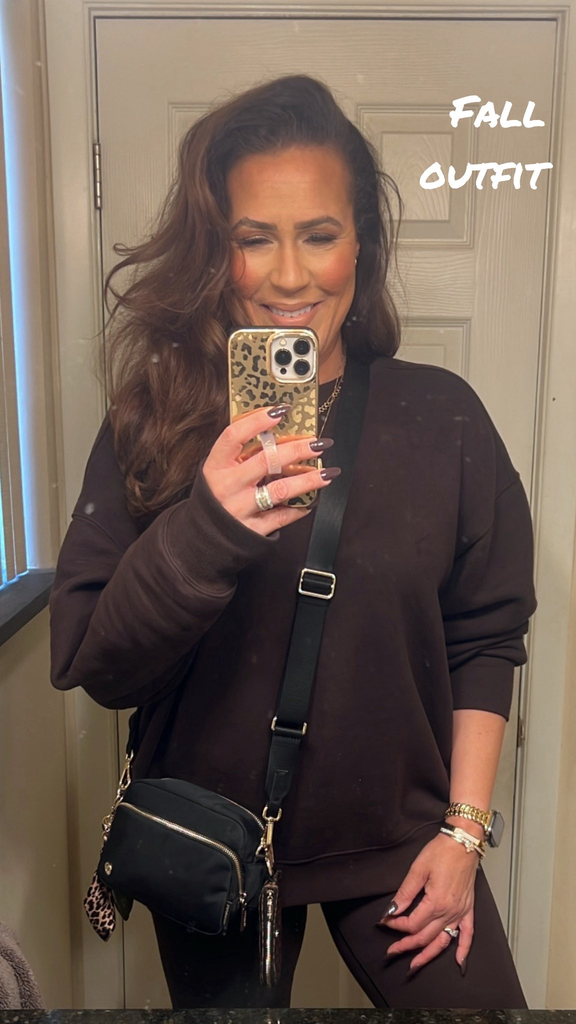 Fall cozy season is here with Aerie sweat sets! 🍂 Aerie sale 30-50% off including my recent finds! I love this rich brown for Fall! #LaidbackLuxeLife

Sweatshirt: L (sized up for an oversized fit)
Leggings: M Long
Puffer Vest (S, not shown)
Sneakers: Run TTS (not shown)

Hey Beautiful! Feel free to comment on this post if you have any questions! 🫶🏽

Follow me for more fashion finds, beauty faves, lifestyle, home decor, sales and more! So glad you’re here!! XO, Karma

#LTKStyleTip #LTKSeasonal #LTKFindsUnder50