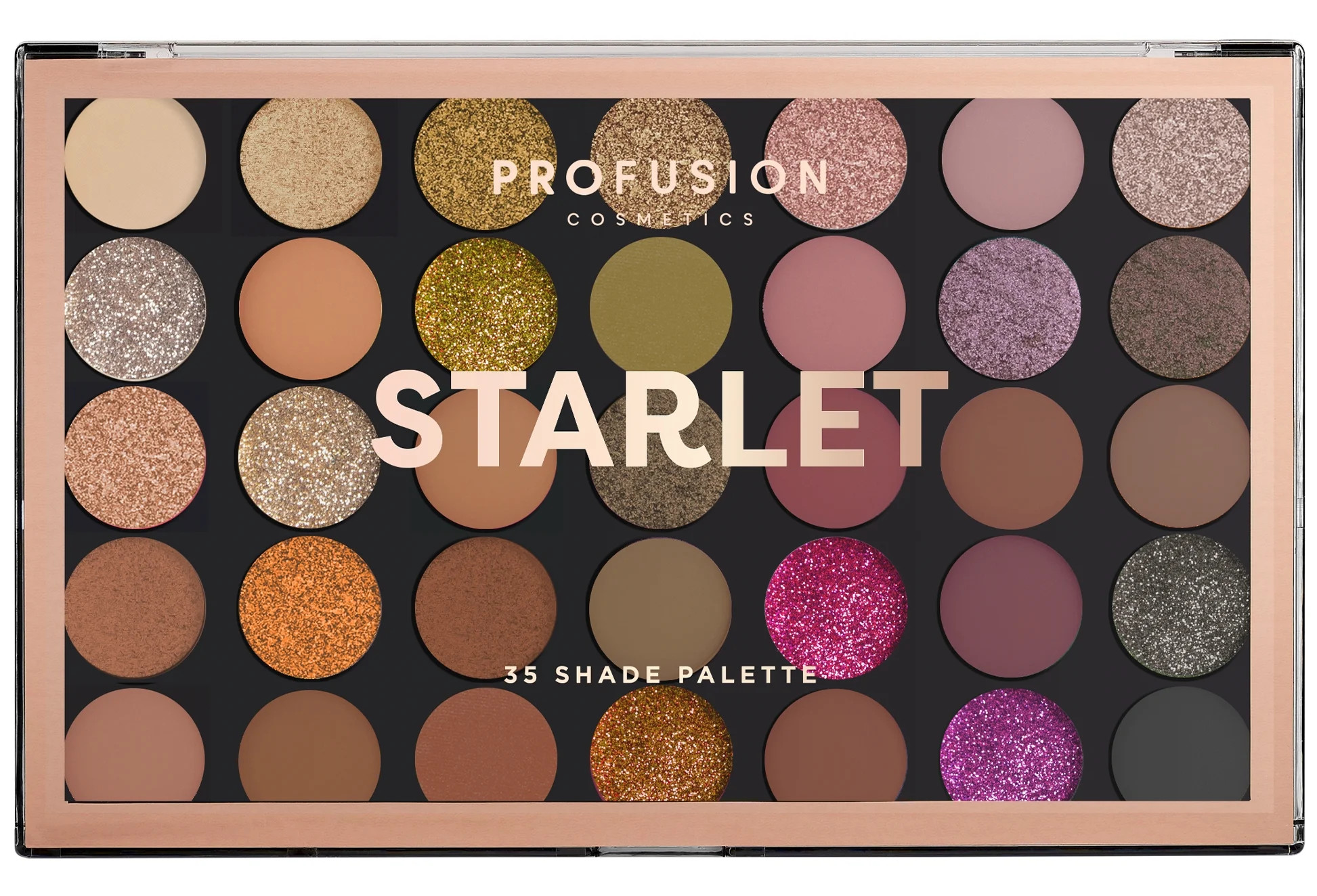 Profusion Cosmetics 35 Shade Eyeshadow Palette - Starlet | Walmart (US)