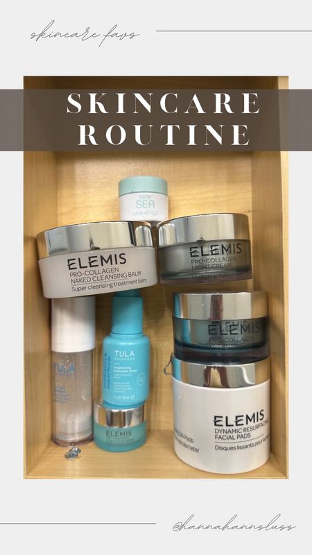 My skincare routine!! As you can see I absolutely love Elemis & Tula!! 

#LTKunder100 #LTKFind #LTKbeauty