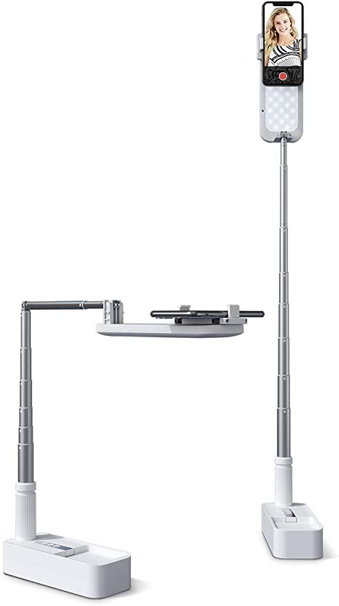 Amazon.com: Viozon Extendable Selfie Stand 360° Rotation with Phone Holder, Rechargeable Wireles... | Amazon (US)