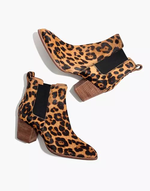 The Regan Boot in Leopard Calf Hair | Madewell