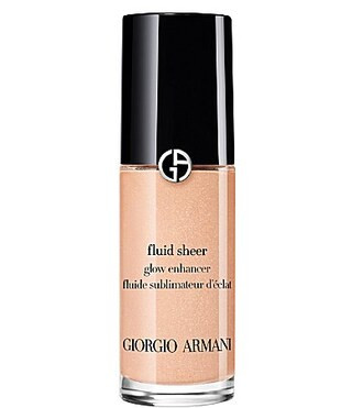 Giorgio Armani ARMANI beauty Fluid Sheer Glow Enhancer Highlighter Bronzer and Blush Makeup - 02 Champagne Gold | Dillard's