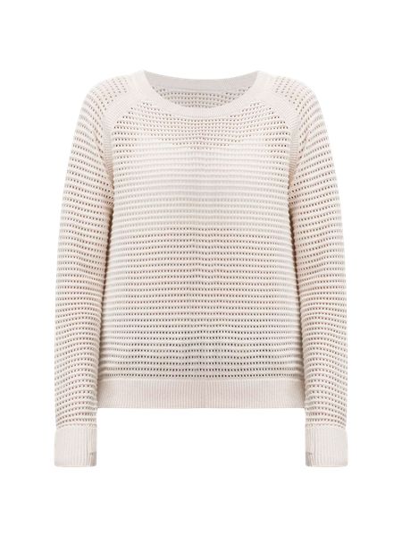 Pointelle-Knit Cotton Sweater | Lululemon (US)