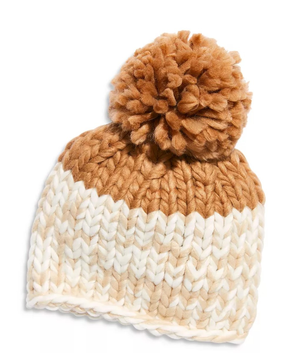 Cozy Up Color Block Pom | Verishop
