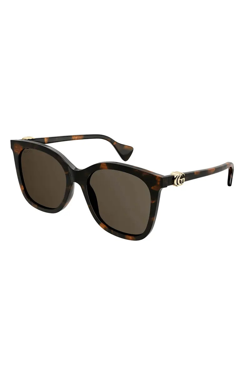 Gucci 55mm Cat Eye Sunglasses | Nordstrom | Nordstrom