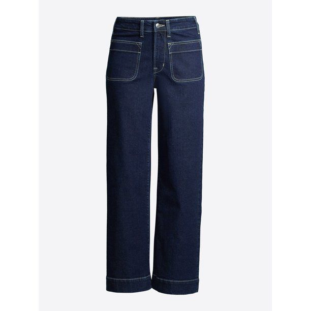 Free Assembly Women's Retro Flare Jeans | Walmart (US)