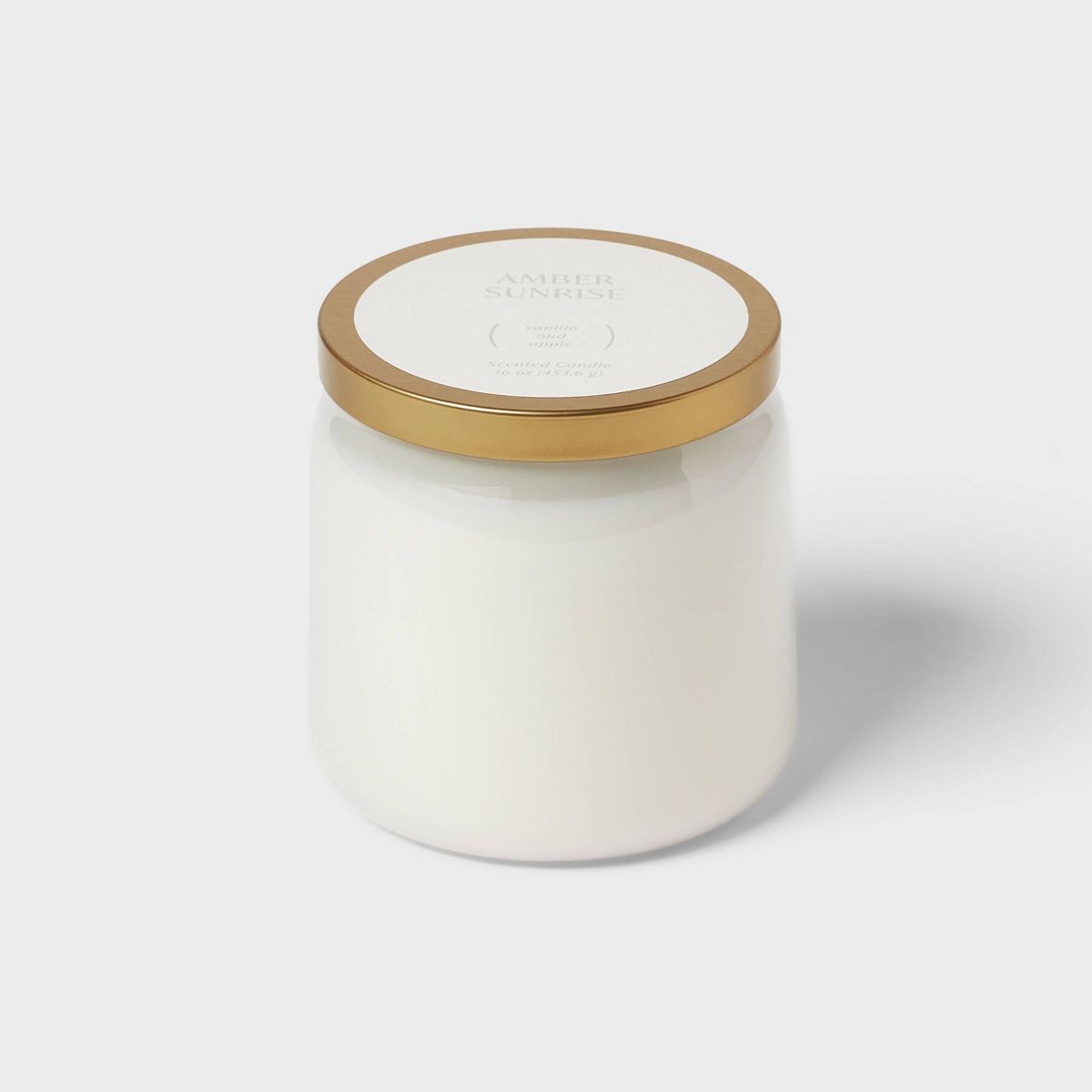 2-Wick 16oz Glass Jar Candle Amber Sunrise - Threshold™ | Target