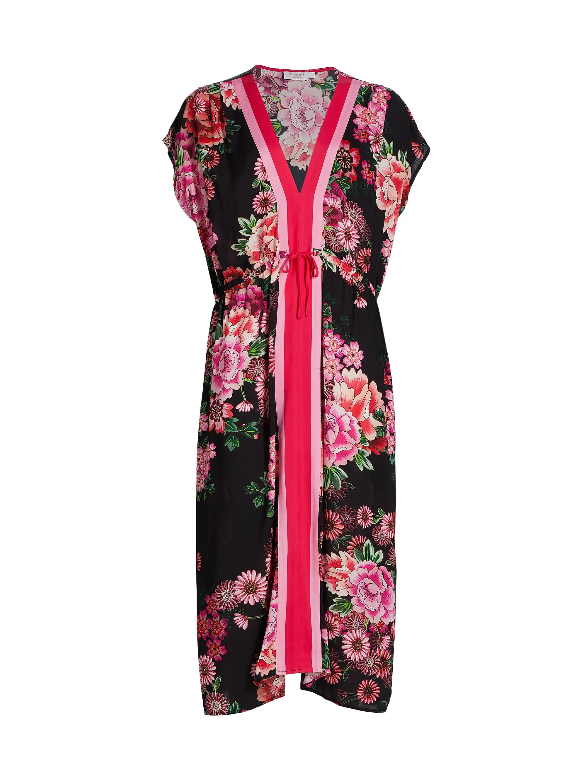 Floral V-Neck Kaftan Dress | Saks Fifth Avenue