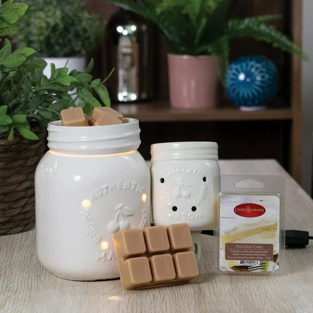 Mason Jar Fragrance Warmer and Pluggable Warmer Gift Set ($29 Value) | Walmart (US)