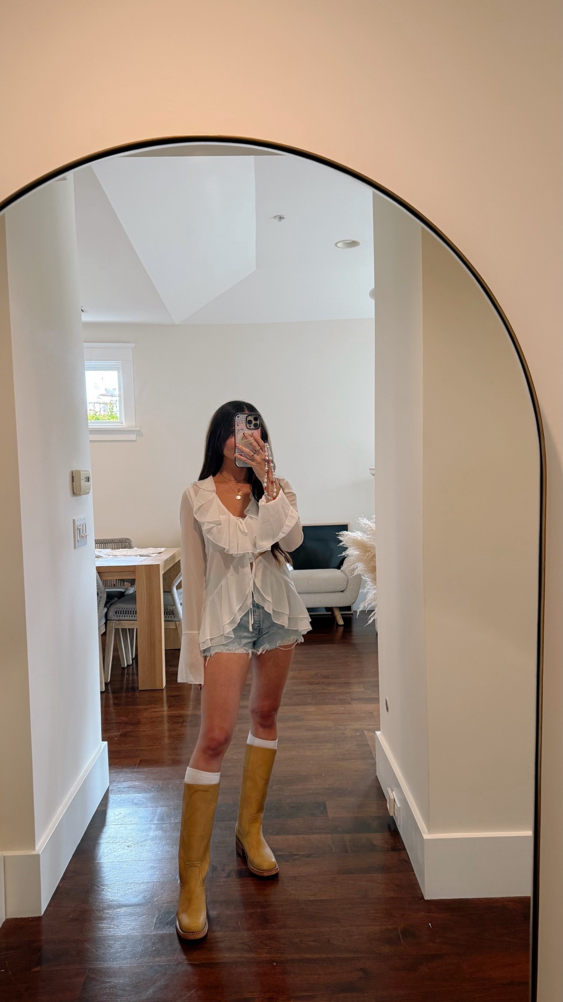 Fall outfit idea! What I wore to the Hozier concert 

concert outfit, Frye boots outfit, poet top, ruffle top, fall boots, camel boots, brown boots, tall boots, biker boots, early fall outfits, fall outfit ideas

#LTKStyleTip #LTKFindsUnder100 #LTKPetite