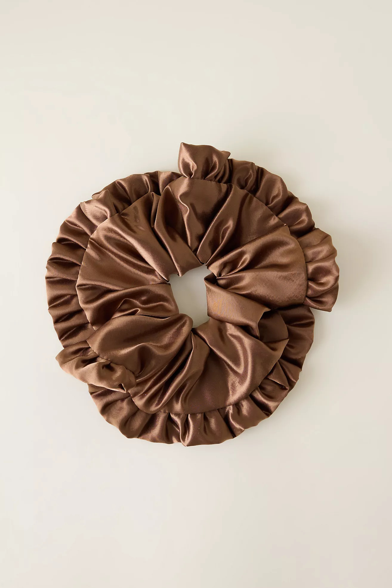 Satin Ruffle Scrunchie | Anthropologie (UK)