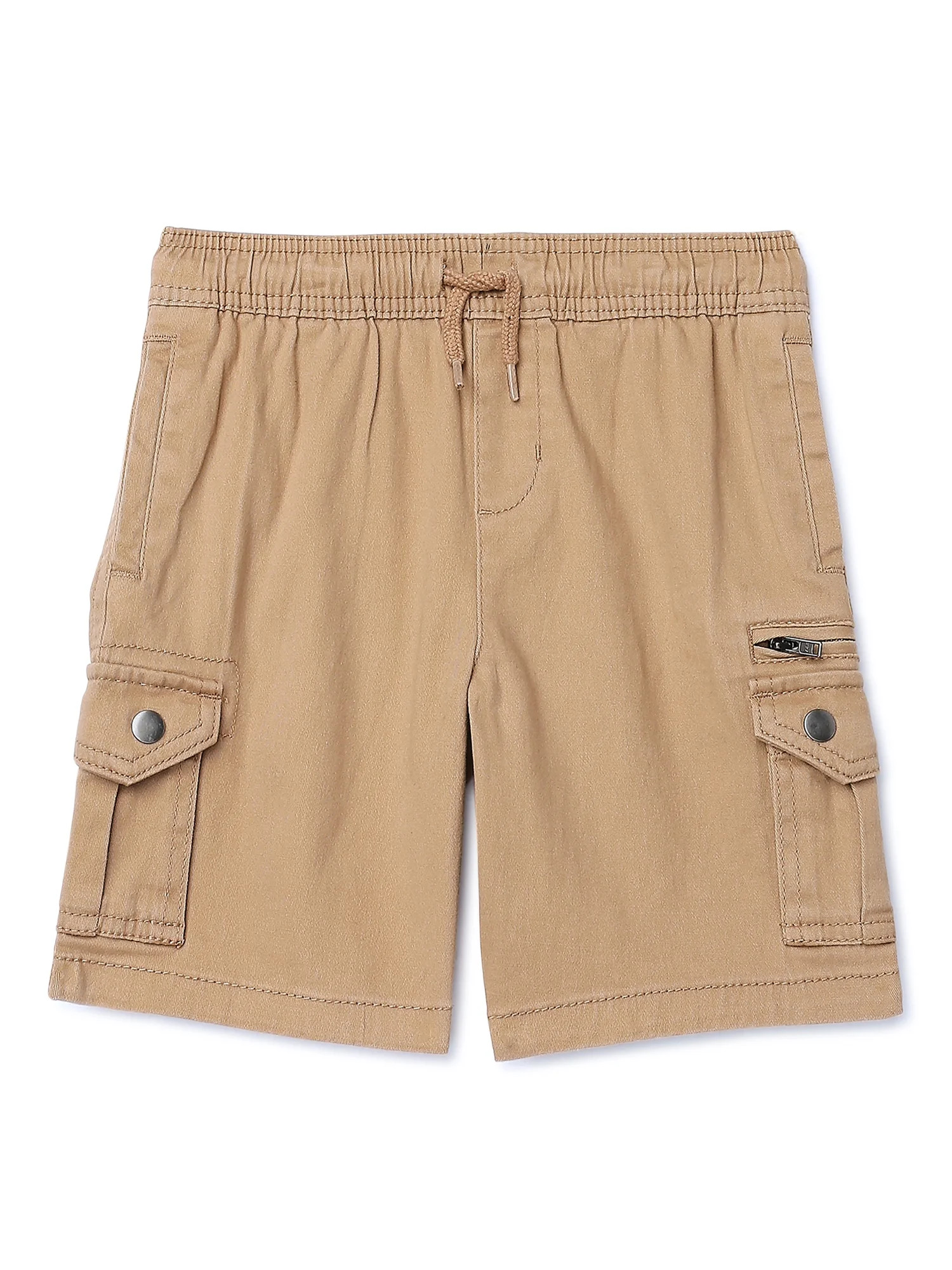 Wonder Nation Boys Stretch Cargo Shorts, Sizes 4-18 & Husky | Walmart (US)