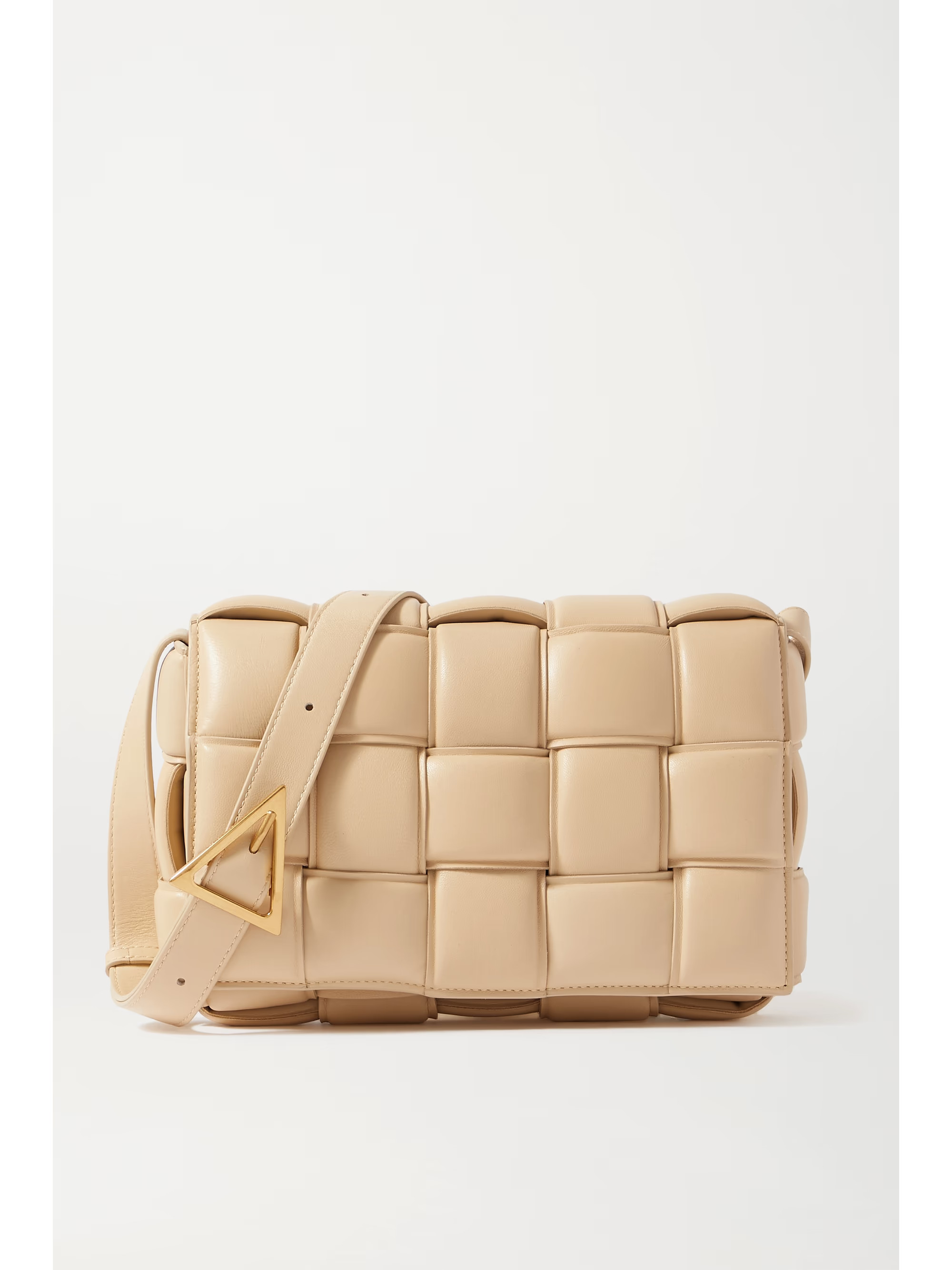 Cassette padded intrecciato leather shoulder bag | NET-A-PORTER (US)