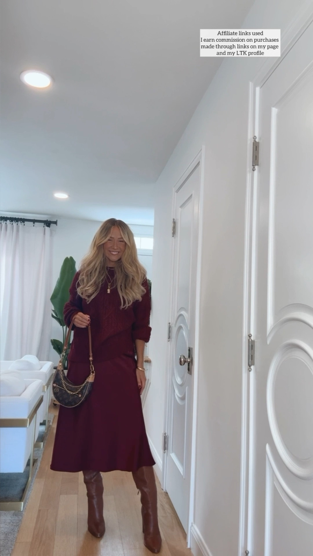 Winter fashion 2026

Amazon sweater
Burgundy skirt
Brown boots
