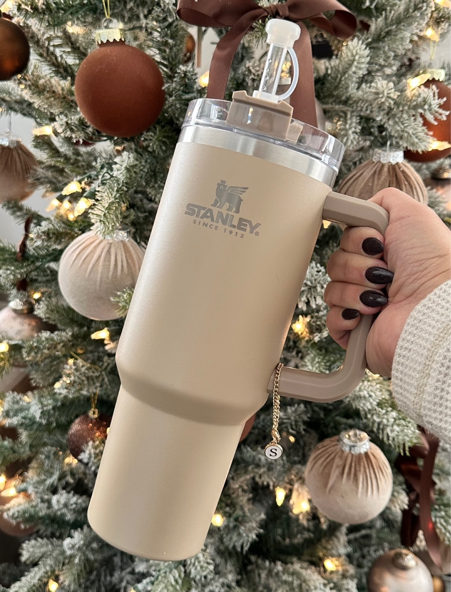 Cute stocking stuffer idea! Label your Stanley cups with these cute initial charms! And don’t forget to add the spill stoppers too! The charms work on hydro flasks too! 

#LTKfindsunder50 #LTKGiftGuide #LTKkids