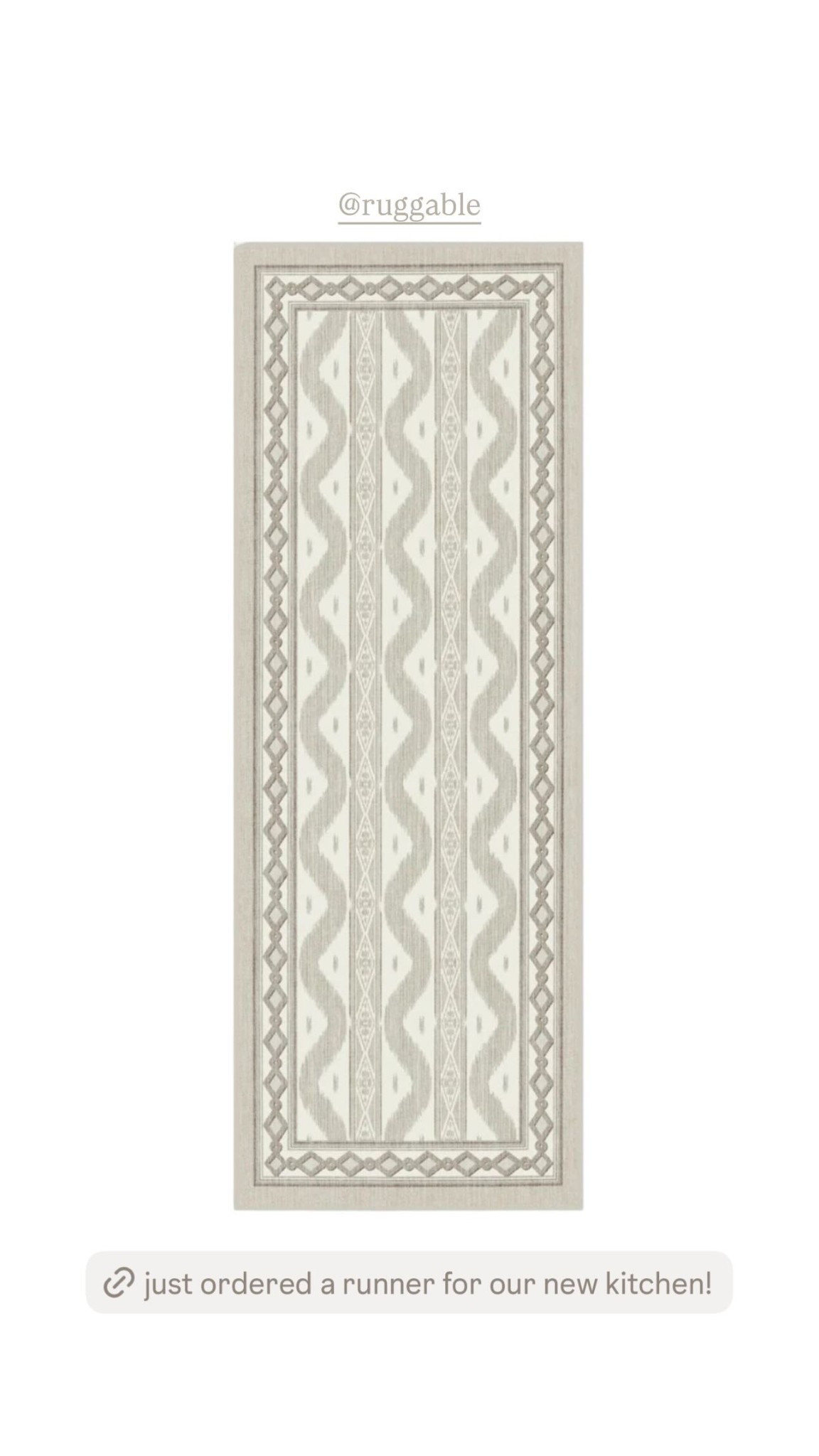 one of the first purchases I’ve made so far for our new house 🙌🏻 this runner is stunning! Loveee the colors and will be styling this in the kitchen. Plus it’s washable!

#LTKSeasonal #LTKHome