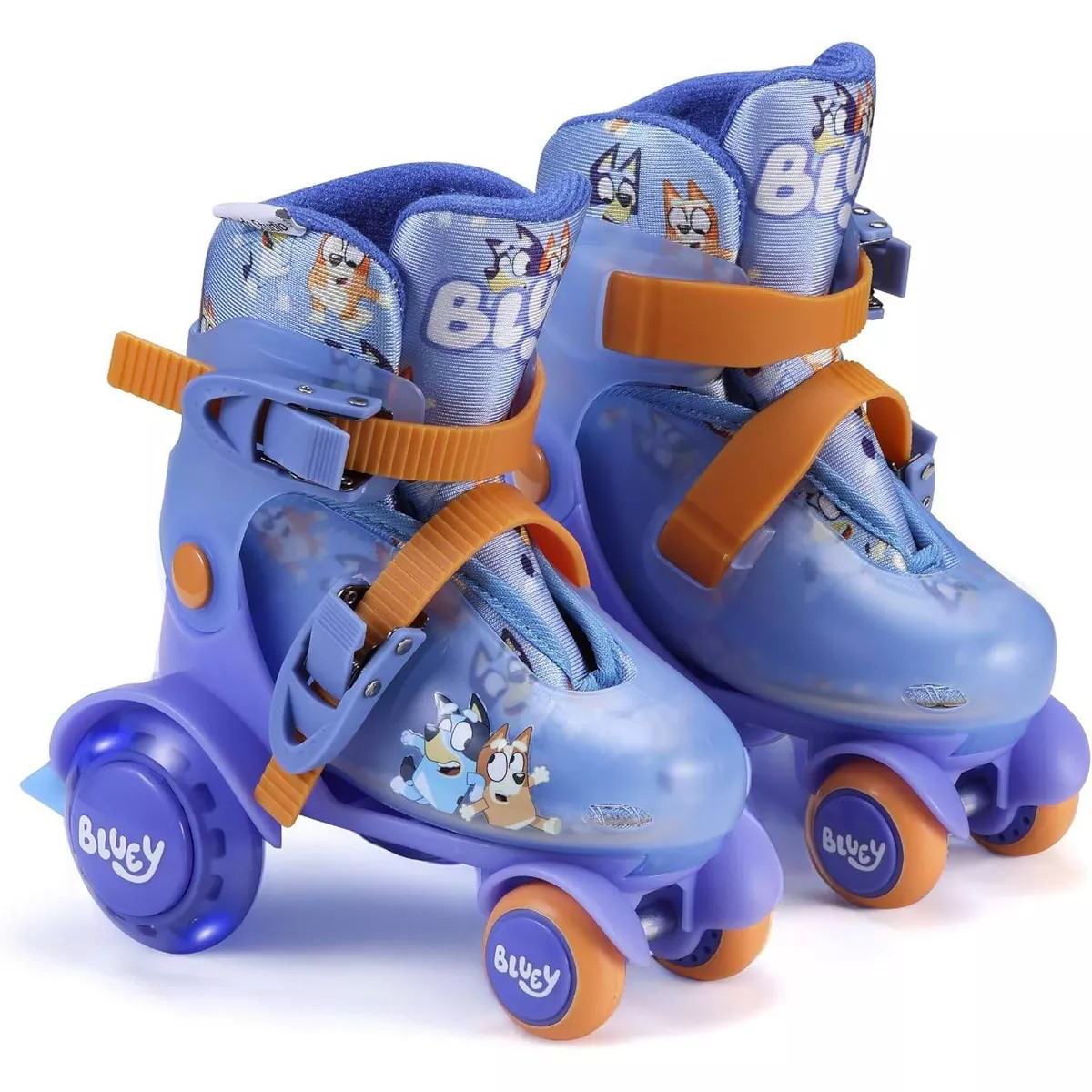 Bluey Trainer Light Up Wheels Kids' Roller Skates | Target