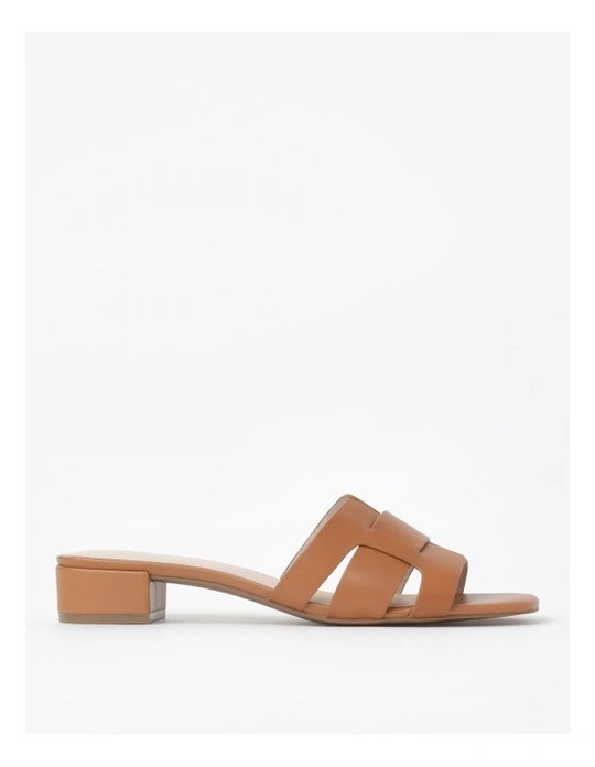 Maddie Sandal in Tan Leather | Myer