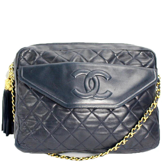 Vintage Camera Bag Lambskin | Keeks Designer Handbags