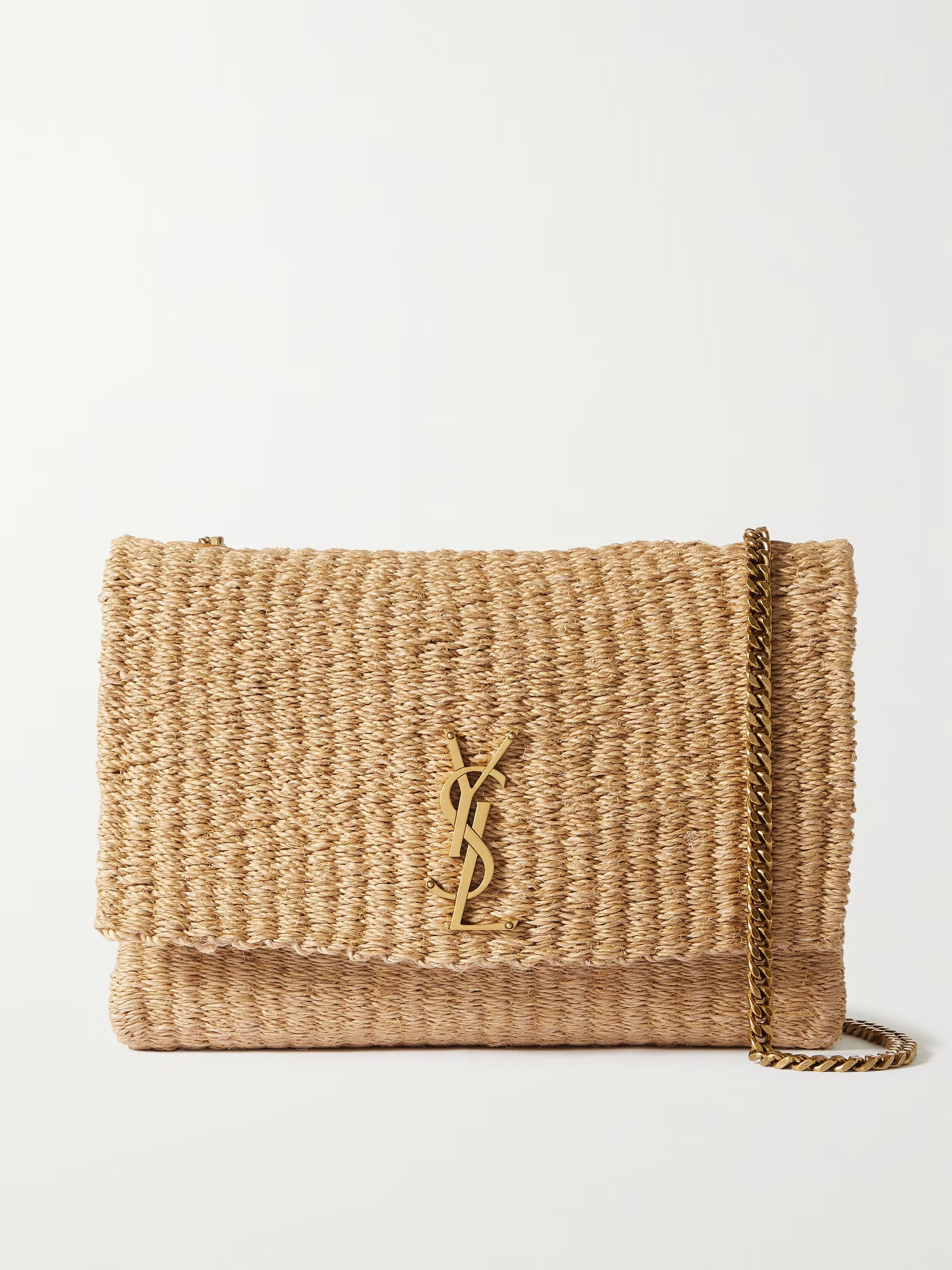 Kate medium raffia shoulder bag | NET-A-PORTER APAC