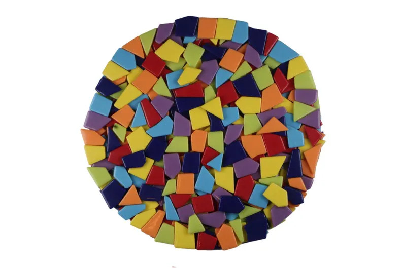 Irregular Glass Mosaic Tiles: 200g Rainbow Craft Supplies Glossy Finish, Irregular Shapes - Etsy | Etsy (US)