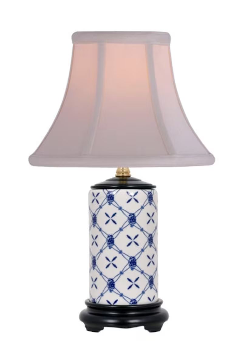 Cute Blue and White Porcelain Vase Lattice Lamp 15 - Etsy | Etsy (US)