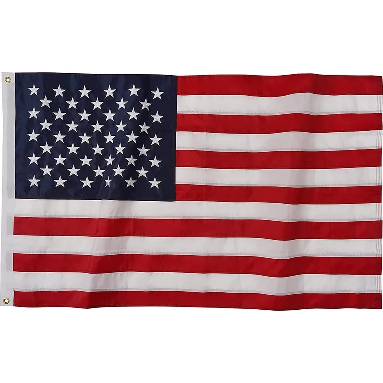 FLAGWIN 4x6 ft American Flag para Exteriores, Banderas de EE. UU. de Poli\u00e9ster Resistente de... | Walmart (US)