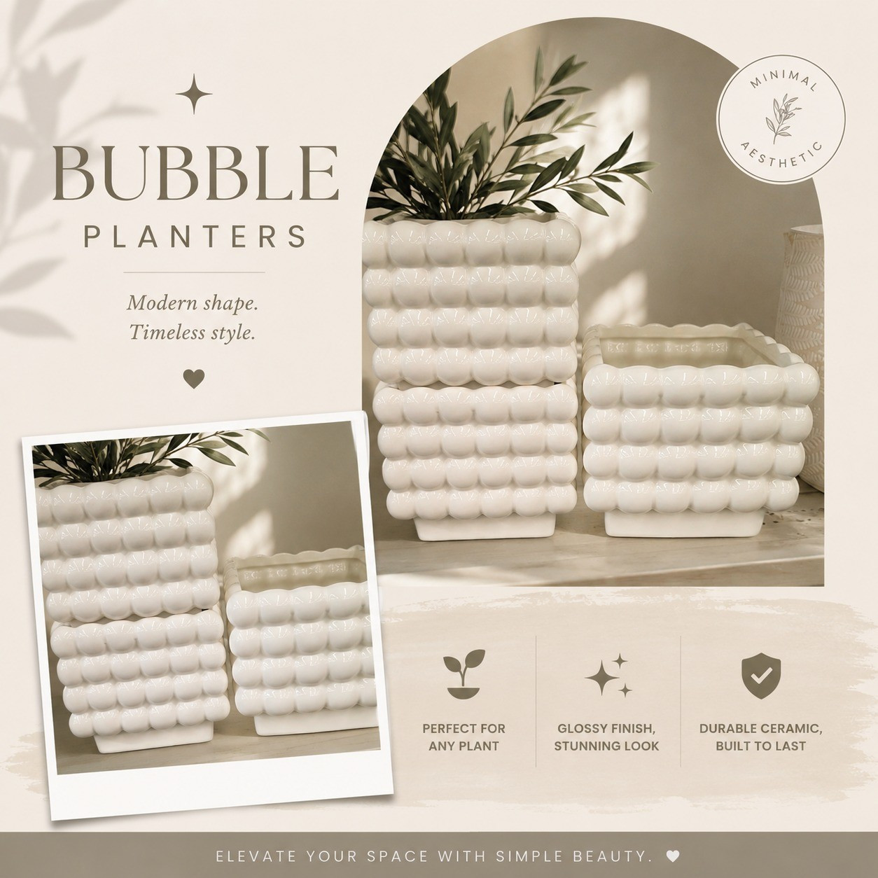 Obsessed with these chic bubble planters 🤍✨The perfect blend of modern design and timeless elegance for any space. A simple way to elevate your home décor without breaking the budget.

#LTKHome