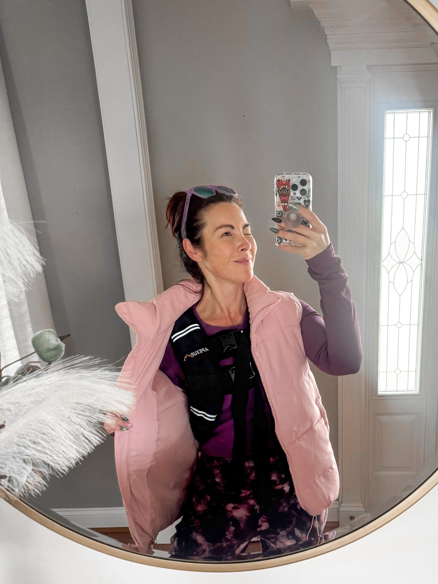 Winterized hot girl walk gear (does that make it a cold girl walk?) - my go to lineup is joggers, long sleeves WITH thumb holes, then my weighted vest, and then this warm puffer vest. Keeps me warm but still gives me full movement.  

Workout gear. Workout gifts. Amazon finds  

#LTKGiftGuide #LTKSeasonal #LTKActive