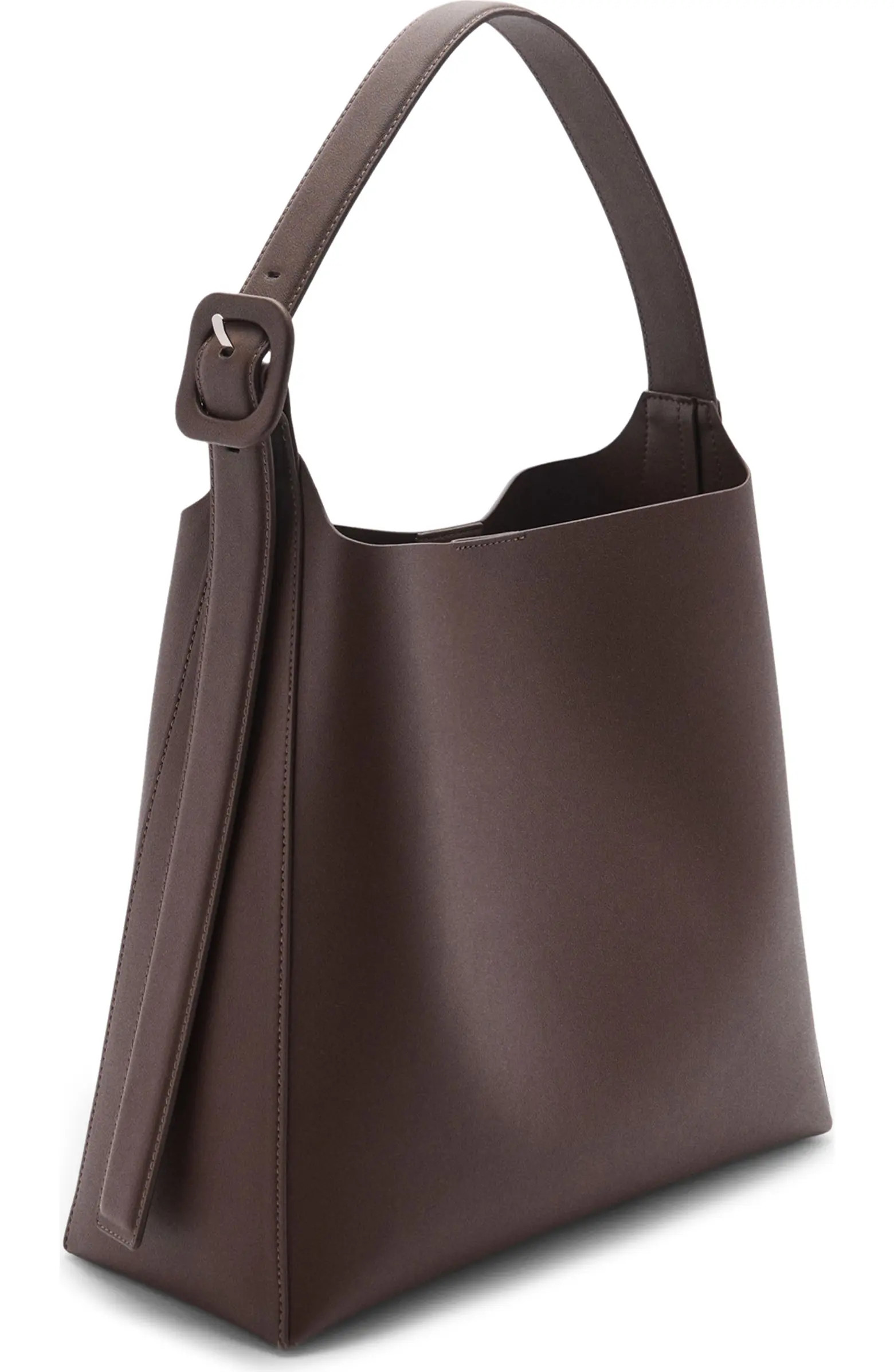 MANGO Faux Leather Shopper | Nordstrom | Nordstrom