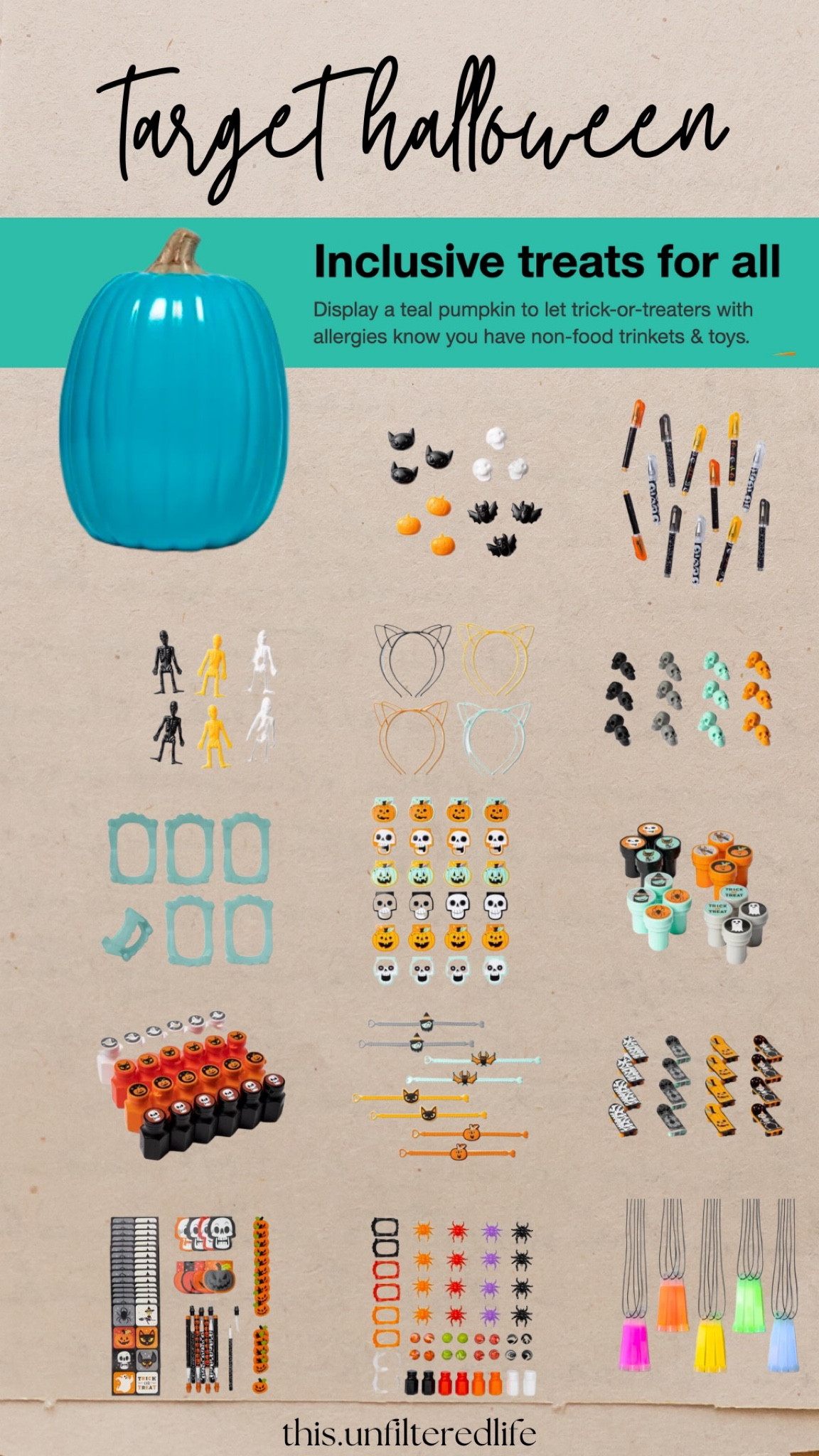 Inclusive Halloween treats
Halloween candy alternative 
Allergy friendly Halloween
Celiac friendly treats
Target Halloween 

#LTKHoliday #LTKHalloween #LTKsalealert