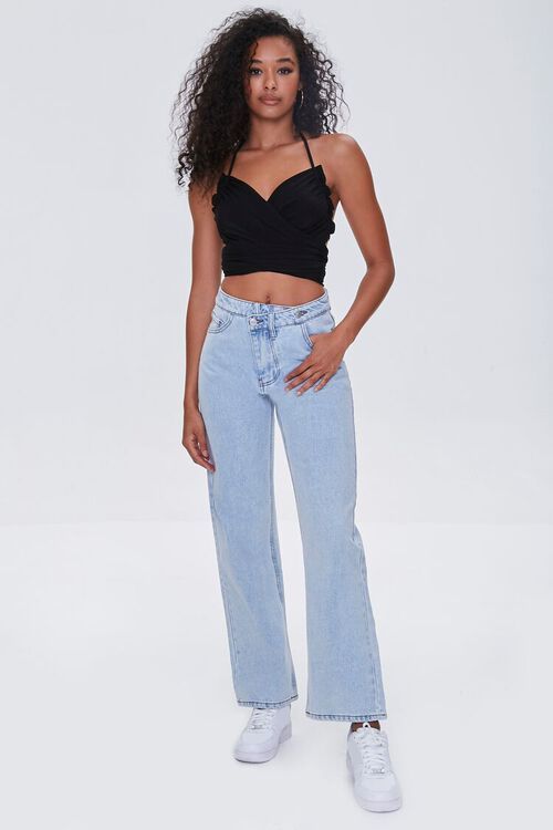 Premium Crisscross 90s-Fit Jeans | Forever 21 (US)