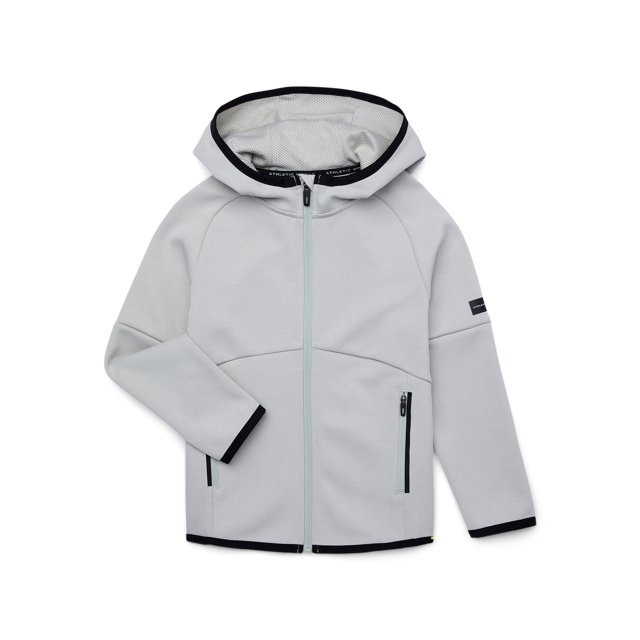 Athletic Works Boy's Full-Zip Performance Jacket, Sizes 4-18 & Husky | Walmart (US)