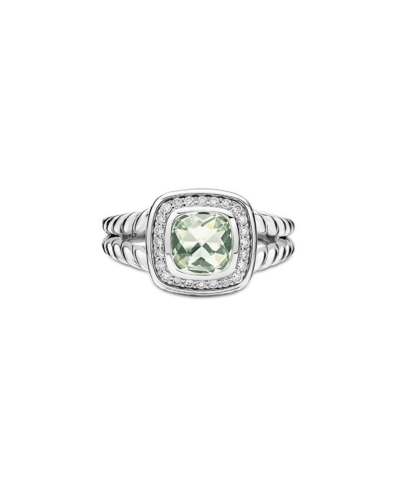 David Yurman Petite Albion Ring with Prasiolite & Diamonds | Bloomingdale's (US)