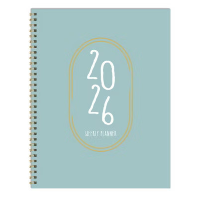 TF Publishing 10.5"x12.5" 2026 Robin's Egg Large Weekly Monthly Planner | Target