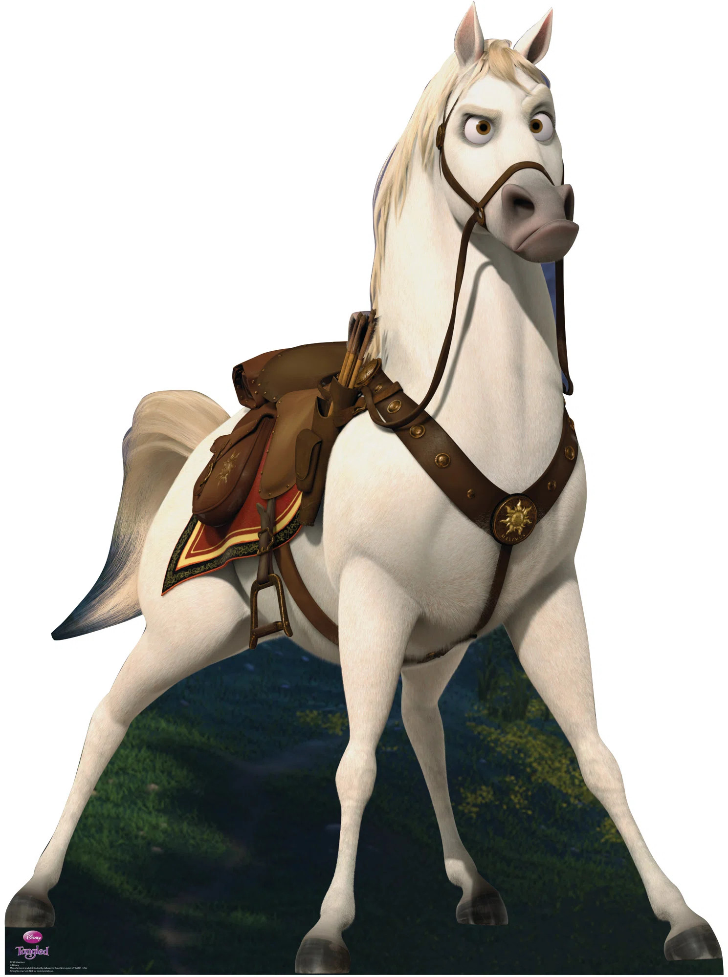 Advanced Graphics Disney Tangled Maximus Cardboard Stand-Up | Wayfair | Wayfair North America