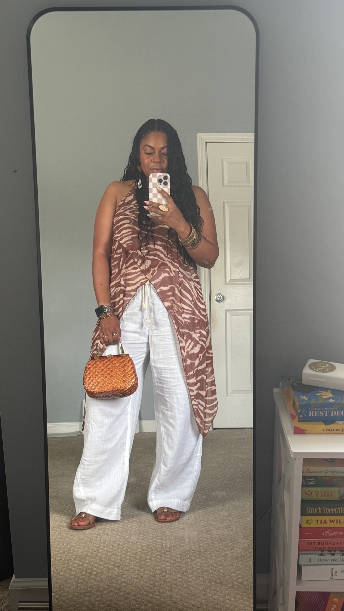 You can find me in these cotton gauze pants all summer! So easy and versatile to style.

#LTKootd #LTKmomlife #LTKMidsize