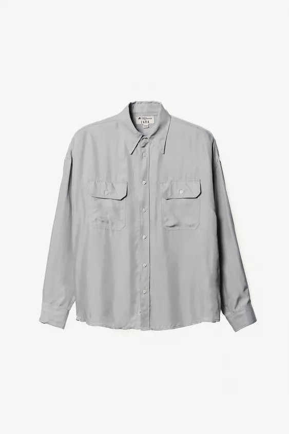 CUPRO-VISCOSE FLOWY SHIRT WILLY CHAVARRIA X ZARA | Zara US