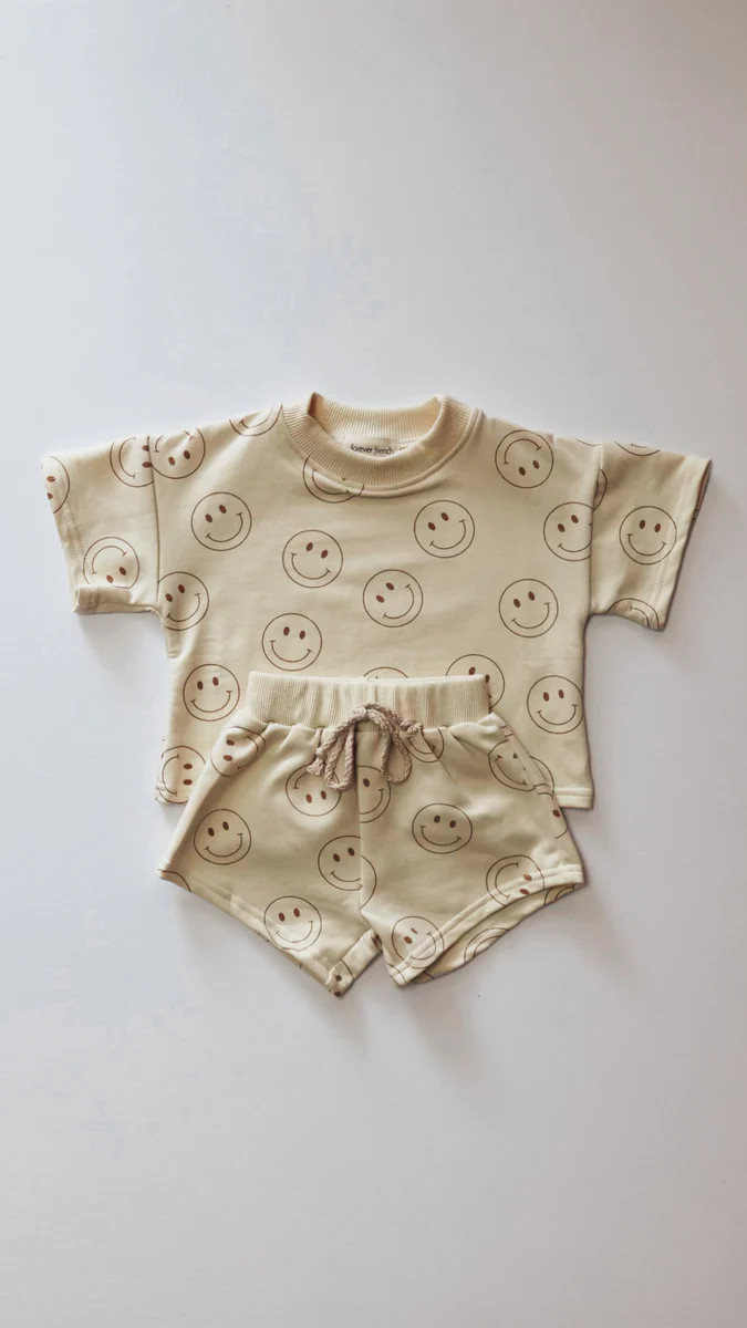 Just Smile Ivory | Short Set | Forever French