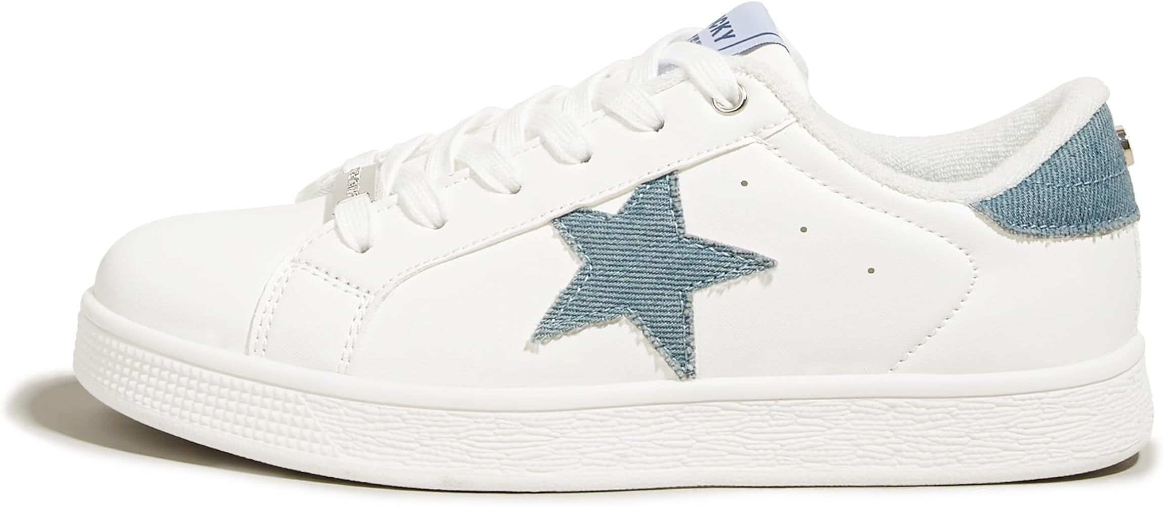 LUCKY STEP Fashion Star Glitter Sneakers | Sparkly Bling Shiny Bedazzled Wedding Bridal Shoes for... | Amazon (US)