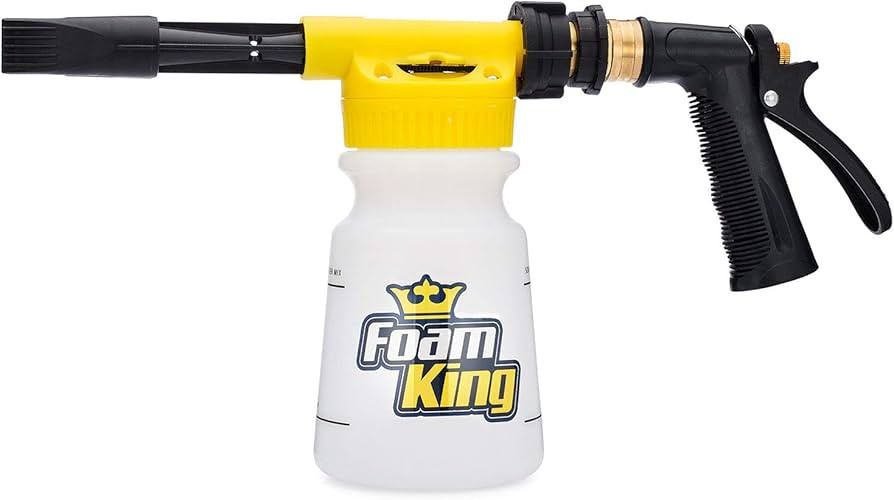 Foam King Car Wash Foam Gun, Foam Cannon for Hose Garden - The King of Suds - Ultimate Scratch Fr... | Amazon (US)
