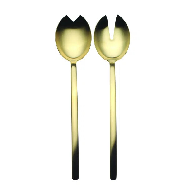Mepra Due Salad Servers (Fork And Spoon) | Wayfair North America