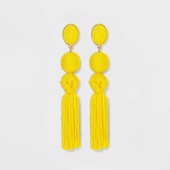 SUGARFIX by BaubleBar Ball Drop Tassel Earrings | Target