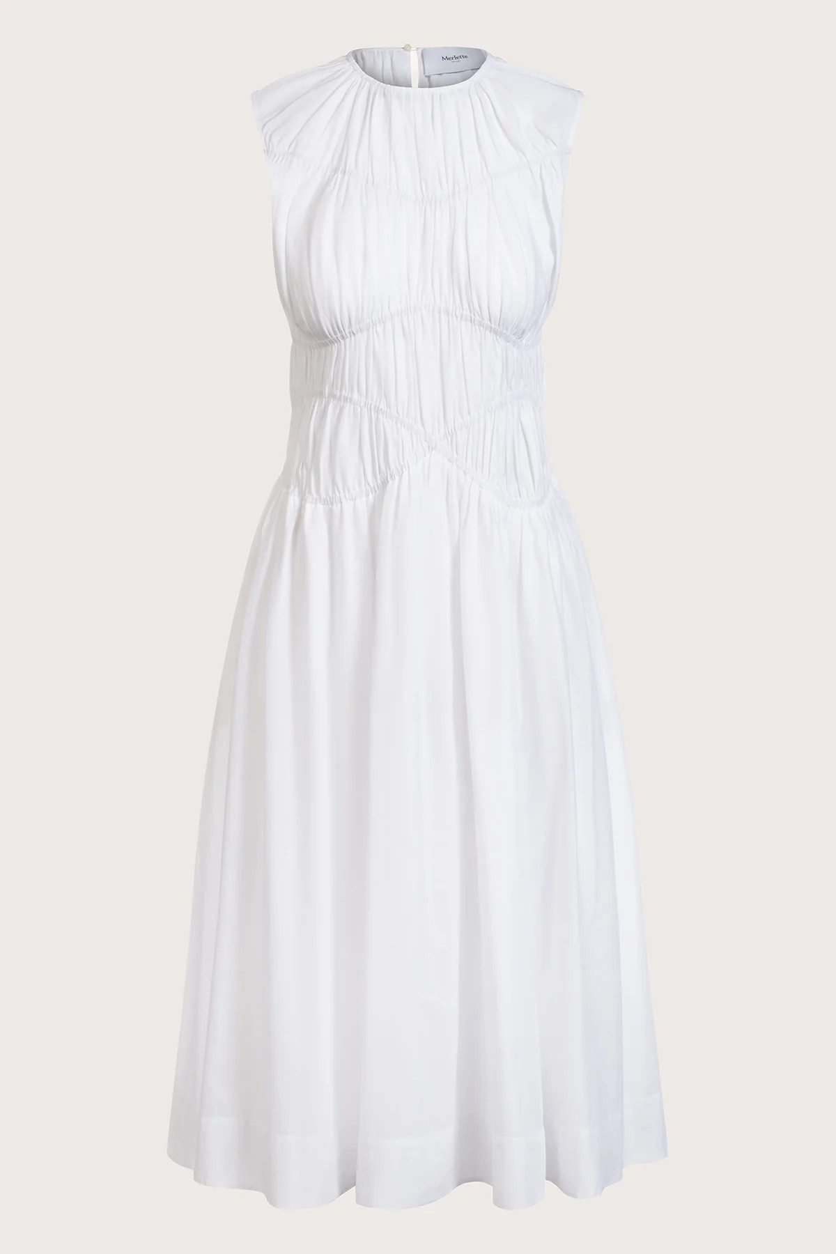 Villard Dress in White | Merlette NYC