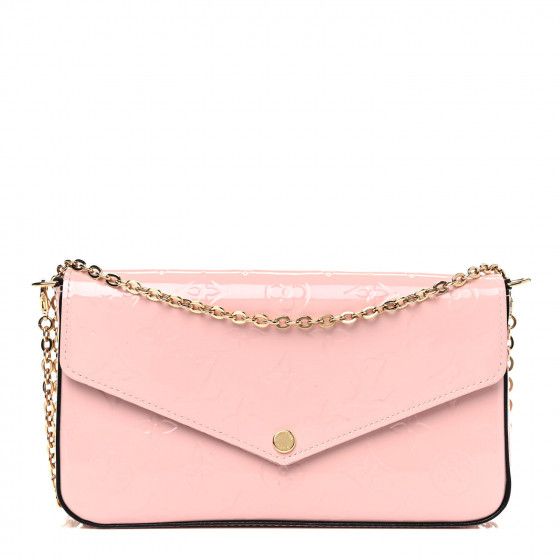 LOUIS VUITTON

Vernis Felicie Chain Wallet Rose Ballerine | Fashionphile