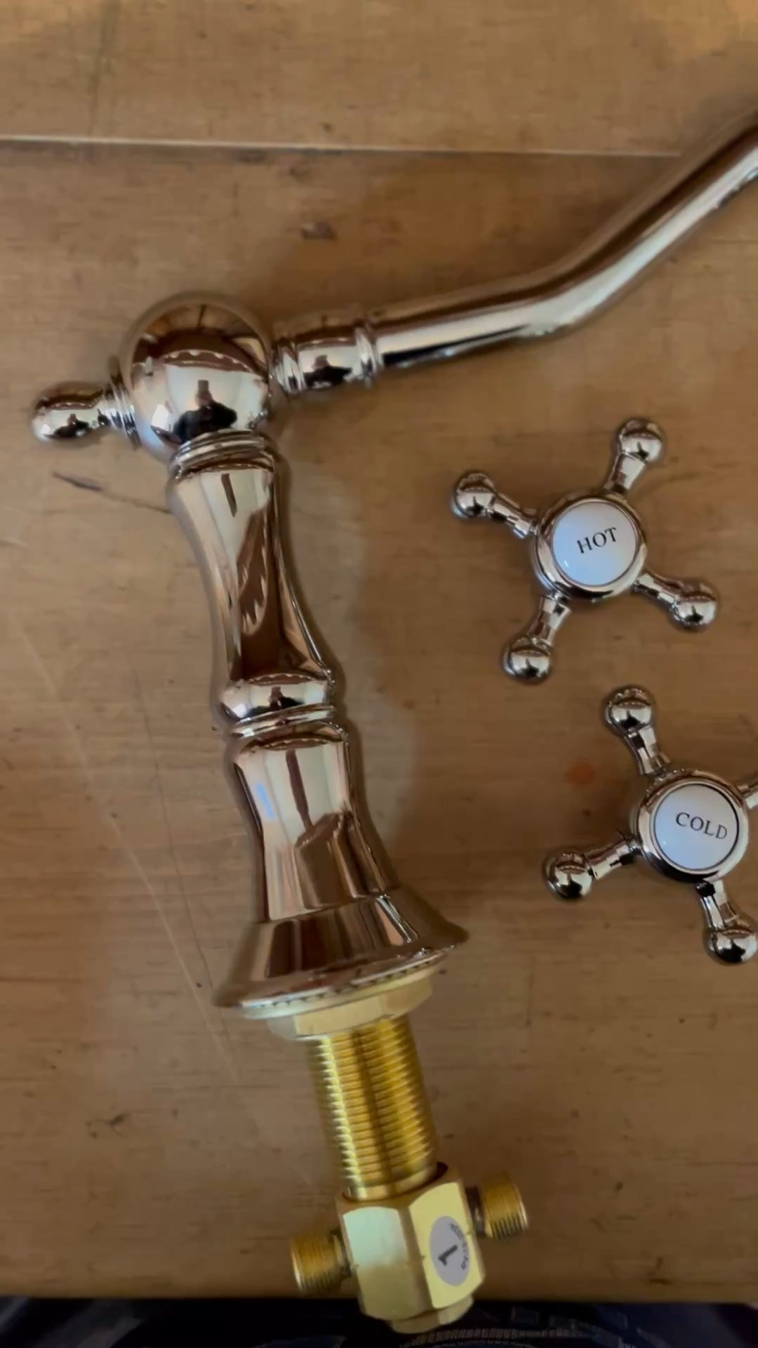 Beautiful english cottage style faucet from Kingston brass. So excited for this to go in our half bath! Color: Polished nickel

#LTKHome #LTKGiftGuide #LTKStyleTip