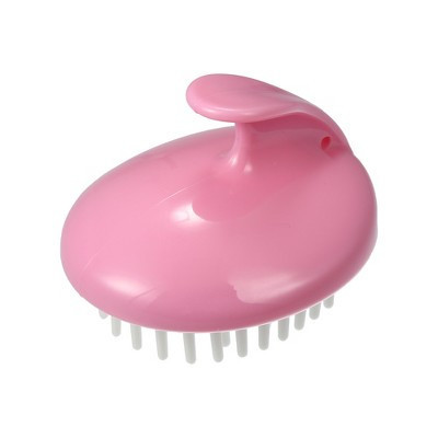 Unique Bargains Multiple Trigger Points Scalp Muscle Pain Ease TPR Handheld Scalp Massager Pink White 1 Pcs | Target