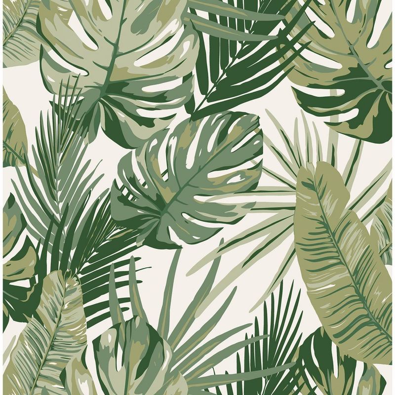 Brewster Green Palmero Peel & Stick Wallpaper | Target